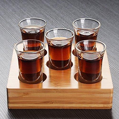 Подставка для рюмок из дерева Фаусто 30 Мускат (НБС-073007)