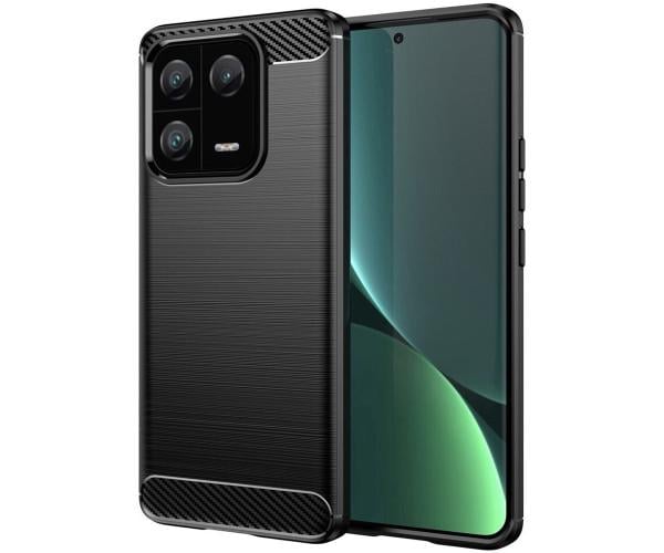  Чехол-накладка Polished Carbon для Xiaomi 13 Pro Черный