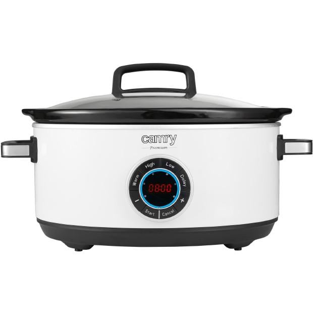 Мультиварка Camry CR 6410 медленноварка с керамическим покрытием 6,5 л (015529)