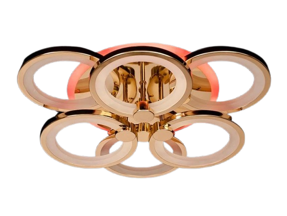 Люстра потолочная с димером LED 8022/3+3HR 3col dim (2437589307)