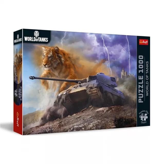 Пазли Trefl World of Tanks Тигр II Premium Plus 12089 1000 елементів в коробці (5900511120899)