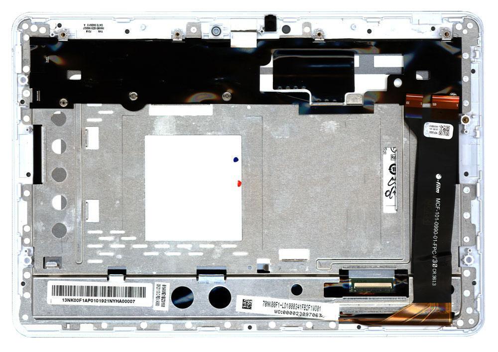 Матрица с тачскрином для ноутбука Asus MeMO Pad 10 ME102A с рамкой Черный