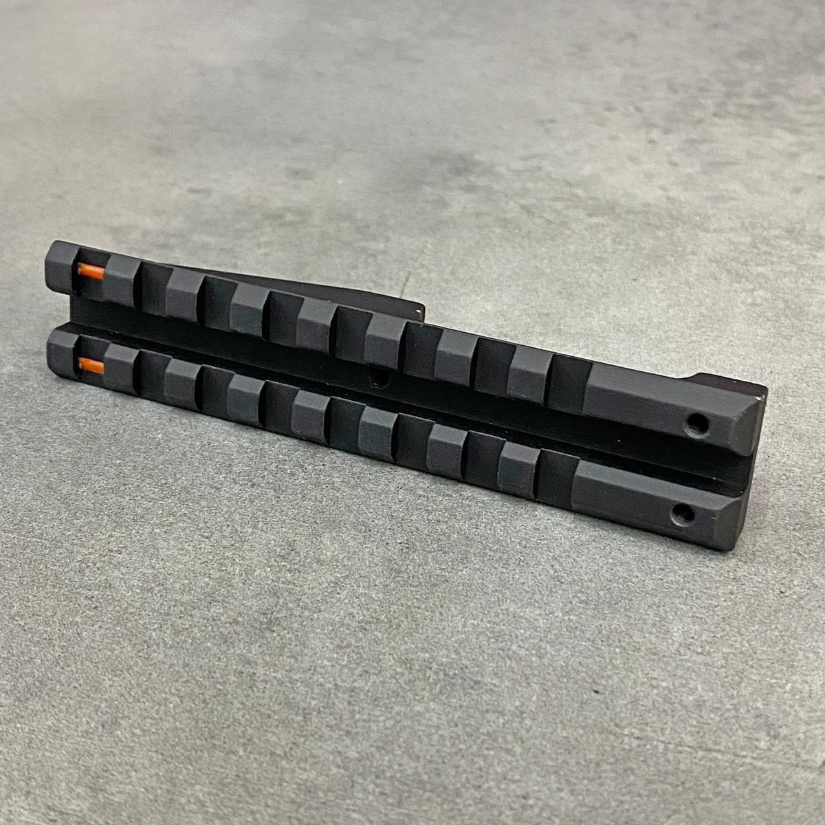 Планка Picatinny для АК на цілик 8 слотів довжина 100 мм. - фото 3 Планка Picatinny для АК на цілик 8 слотів довжина 100 мм. - фото 3