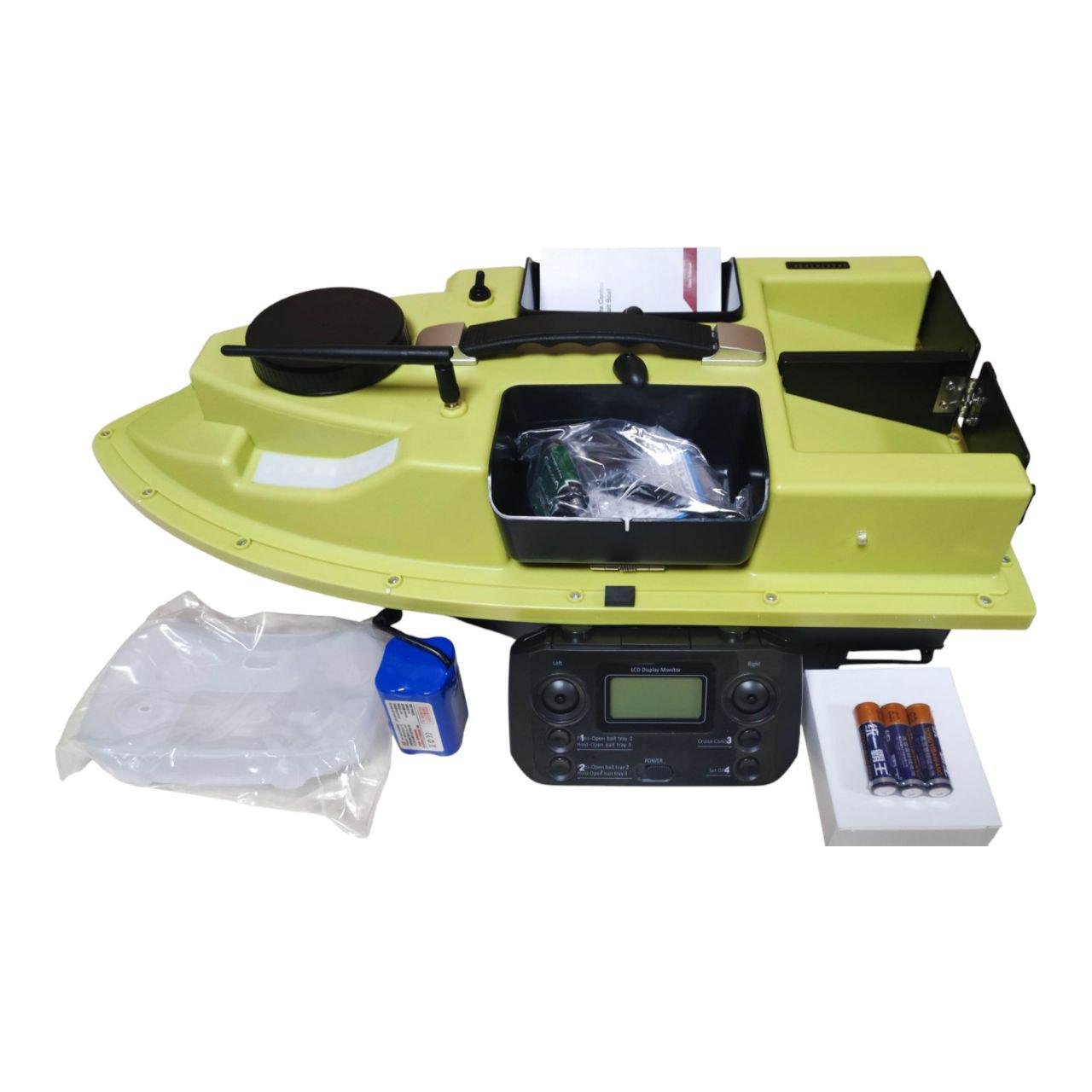 Кораблик для прикорма Flytec D19B GPS 2024 г 99 точек (2522226852)