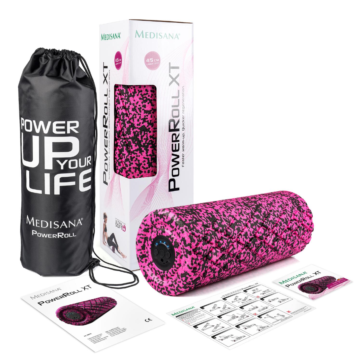 Масажер Medisana PowerRoll XT Ultrasoft Black/Pink (17499623) - фото 3