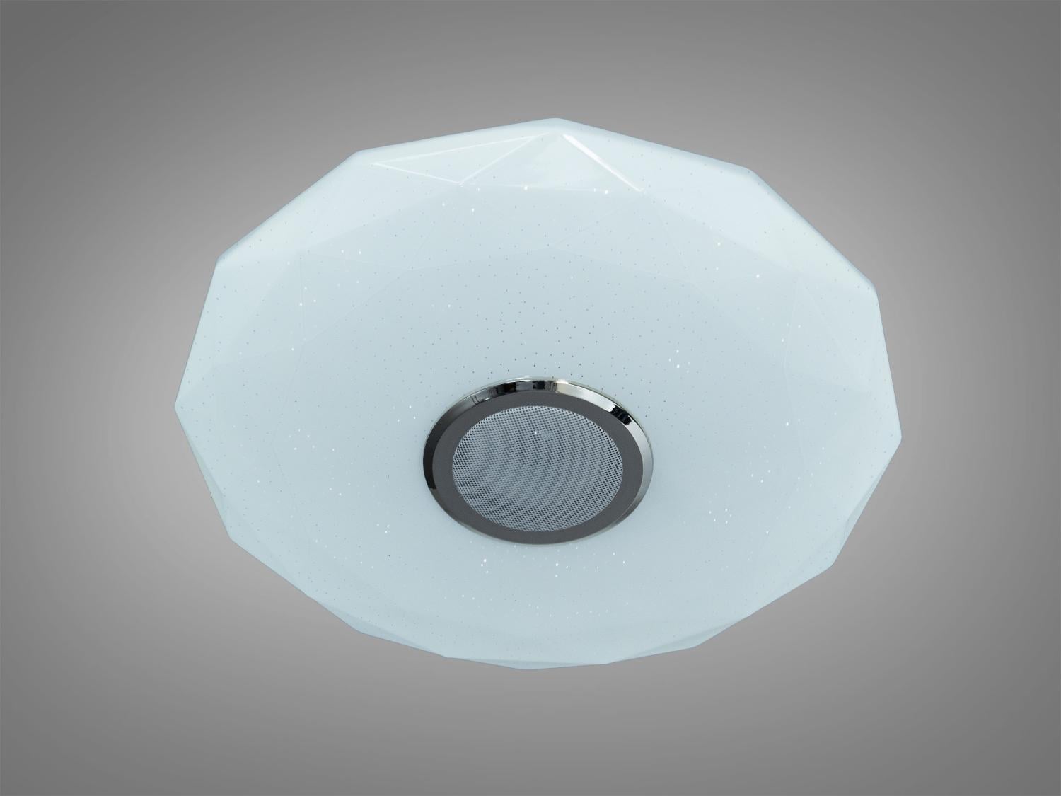Люстра смарт LED RGB/MP3/пульт 70 Вт Белый (DB-8303/400RGB+MP3)