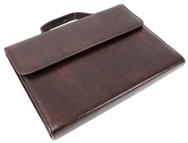 Портфель из кожзама Exclusive Коричневый (super378_711300 brown)