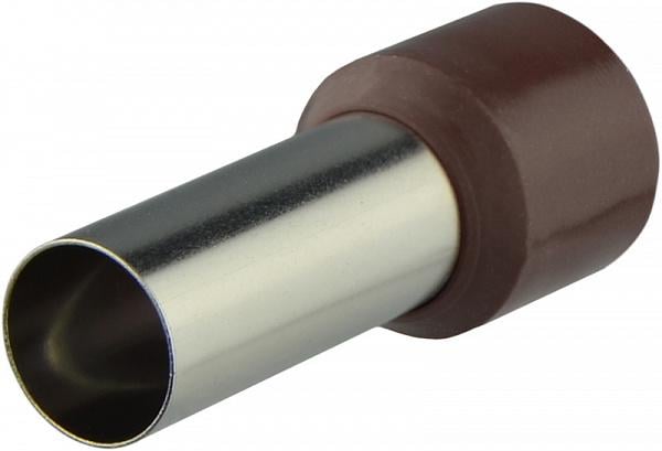 Наконечник изолированный АСКО-Укрем НТ 50,0-25 50 мм2 гильза 25 мм 1 шт. Коричневый (A0060010040)