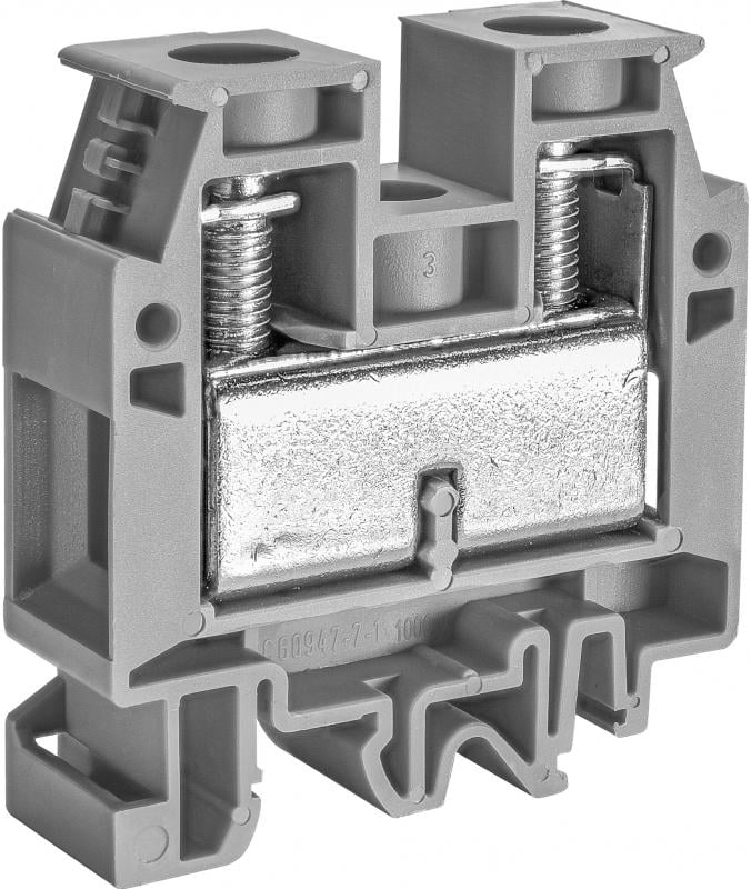 Клемма винтовая наборная ETI ESC-CBD.50 150А 50 мм2 57x18x62 мм Серый (3903241)