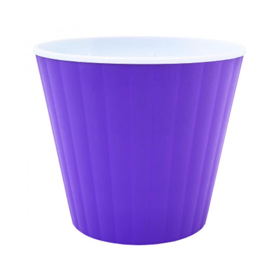 Горщик Алеана Ібіс 13х11,2 см Фіолетовий (4823044306428) Горщик Алеана Ібіс 13х11,2 см Фіолетовий (4823044306428)