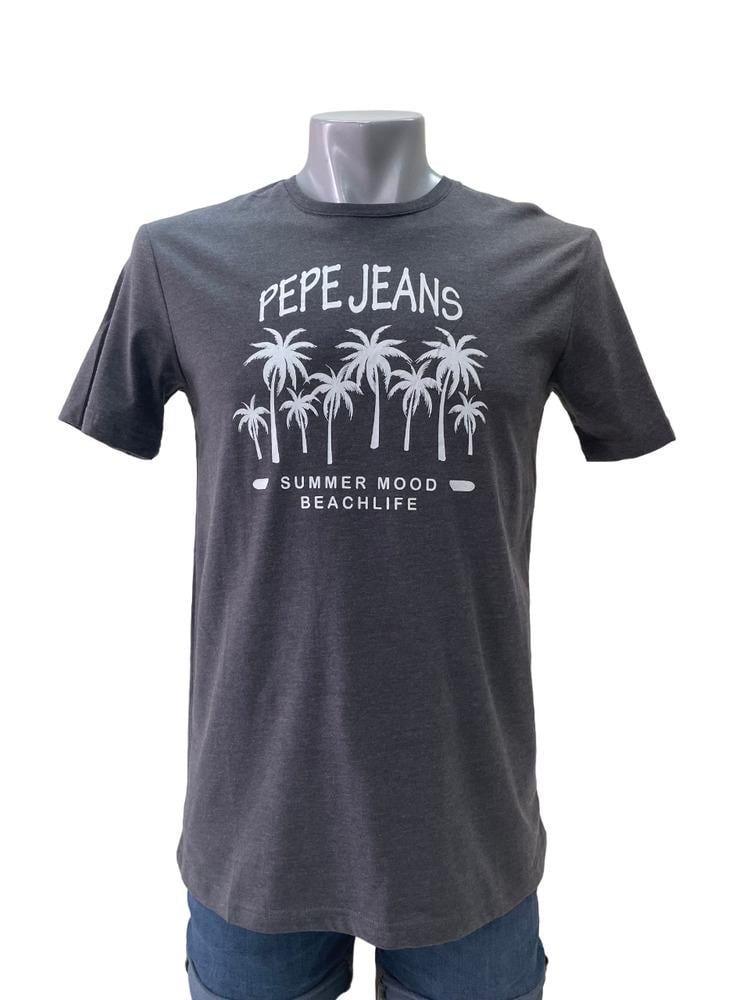 Футболка Pepe Jeans 73-3050x61 мужская S Темно-серый (189134)