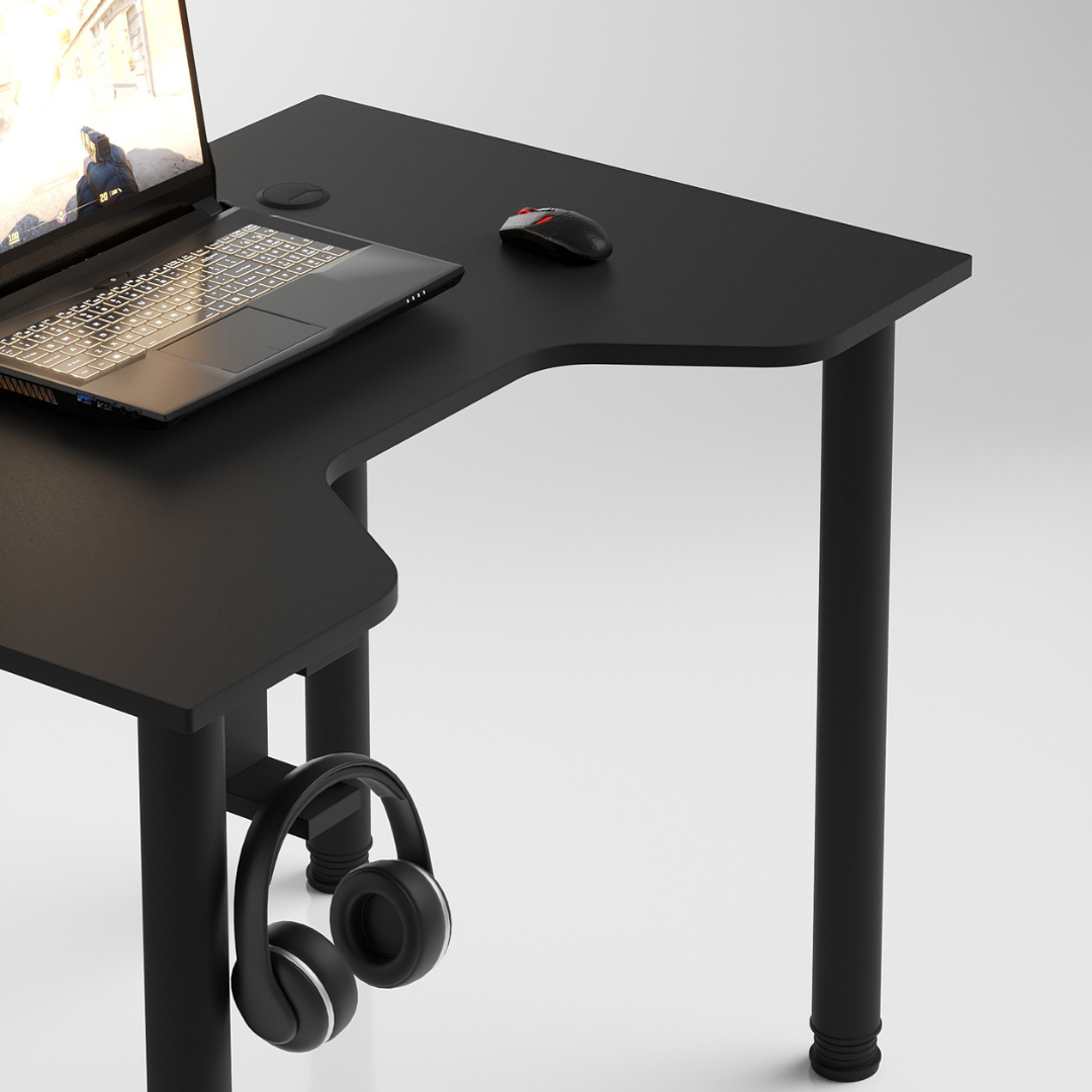 Стіл геймерський Air S 102x69 см Чорний - фото 4 Стіл геймерський Air S 102x69 см Чорний - фото 4