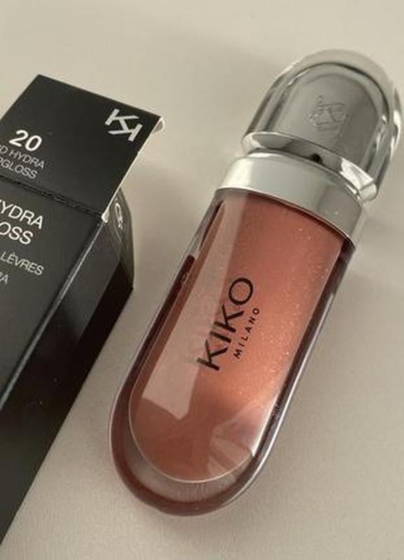 Блеск для губ Kiko Milano 3D Hydra Lipgloss тон 20 - фото 1