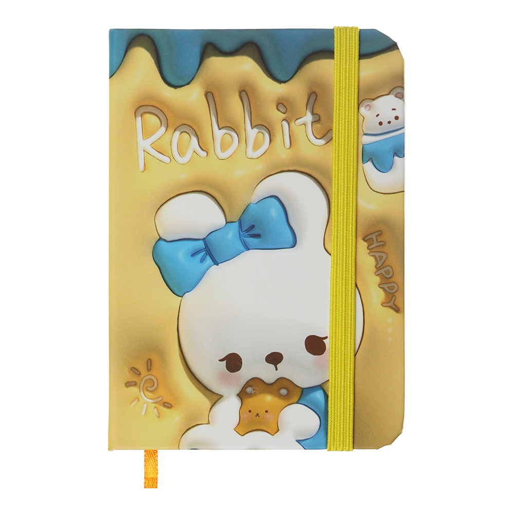 Блокнот Buromax YAMMY на резинке А7 80 листов в клетку (ZB.117101)