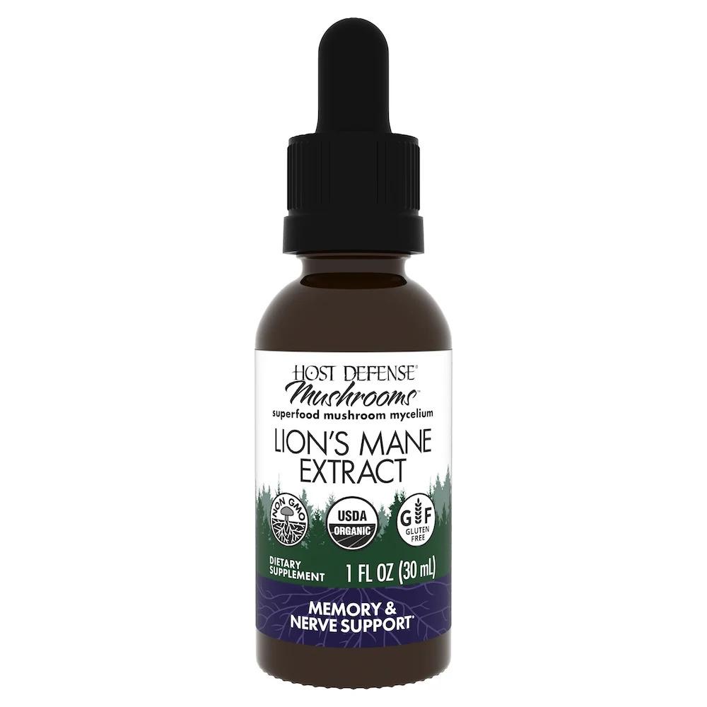Ежовик гребенчатый Host Defense Lion's Mane Extract 30 мл