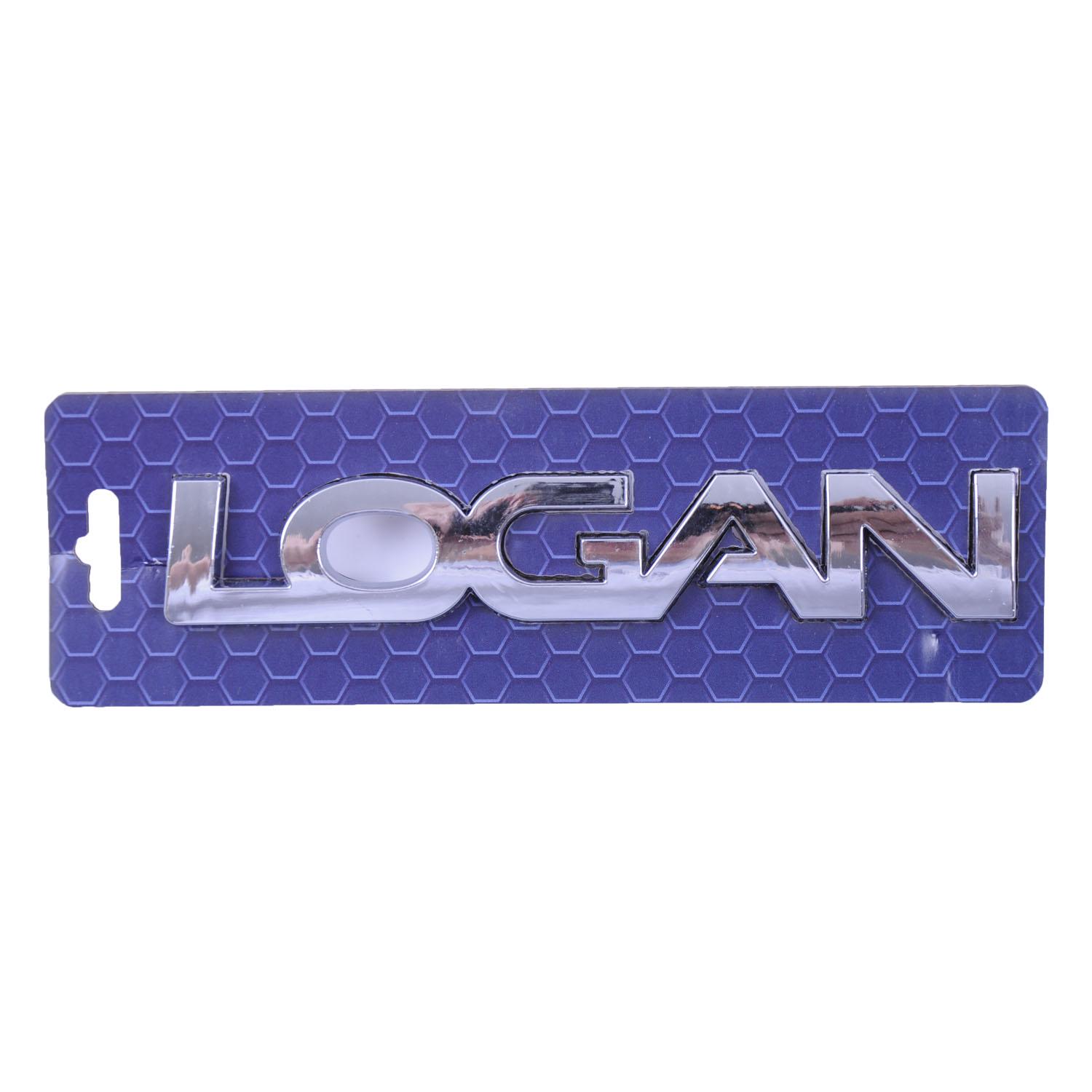 Эмблема-надпись LOGAN скотч 3M 145х25 мм (5835)