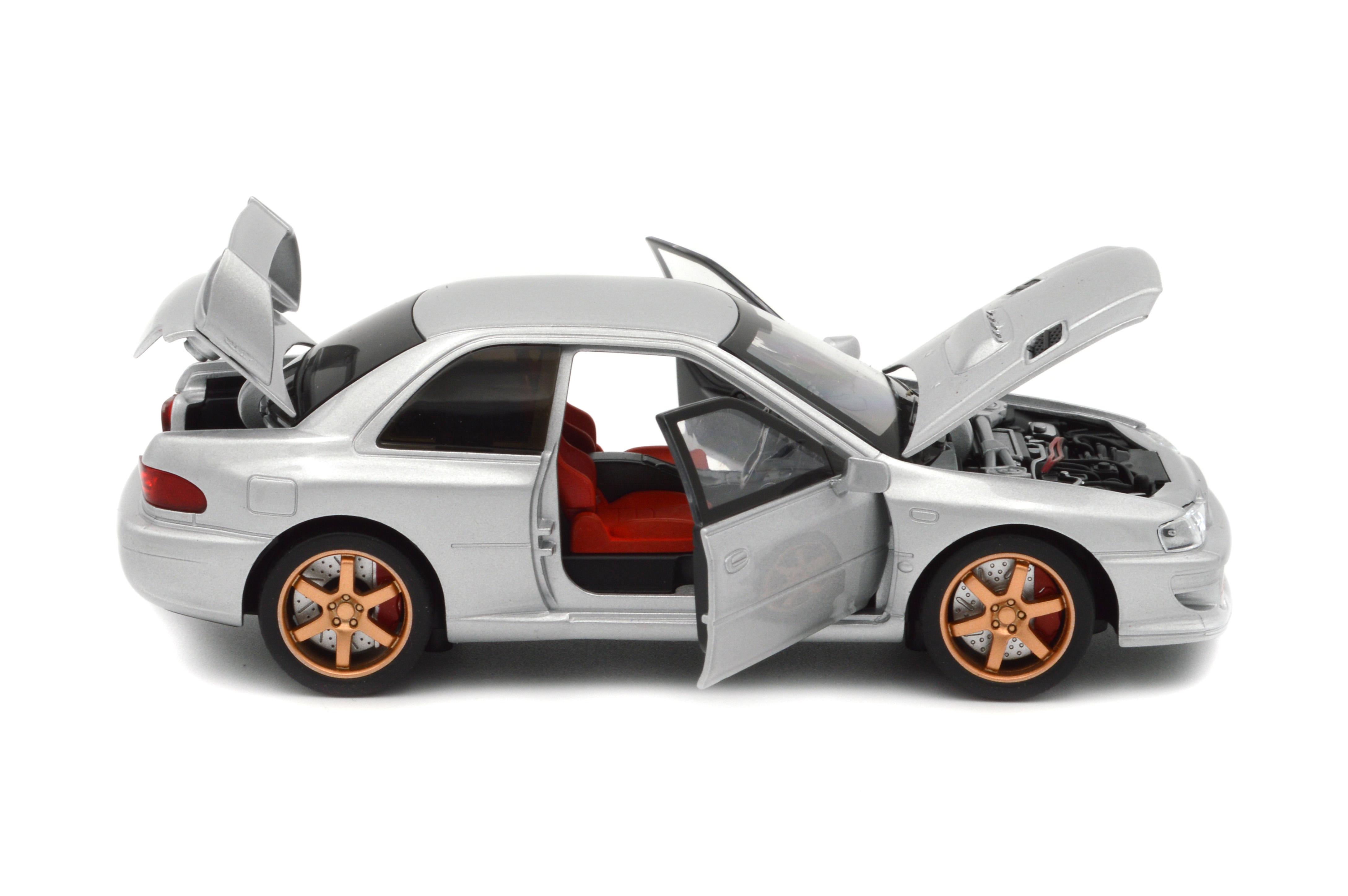 Іграшкова машинка металева Subaru Impreza WRX STI 1:32 світло/звук/інерція/відкриваються двері (30718S) - фото 6 Іграшкова машинка металева Subaru Impreza WRX STI 1:32 світло/звук/інерція/відкриваються двері (30718S) - фото 6