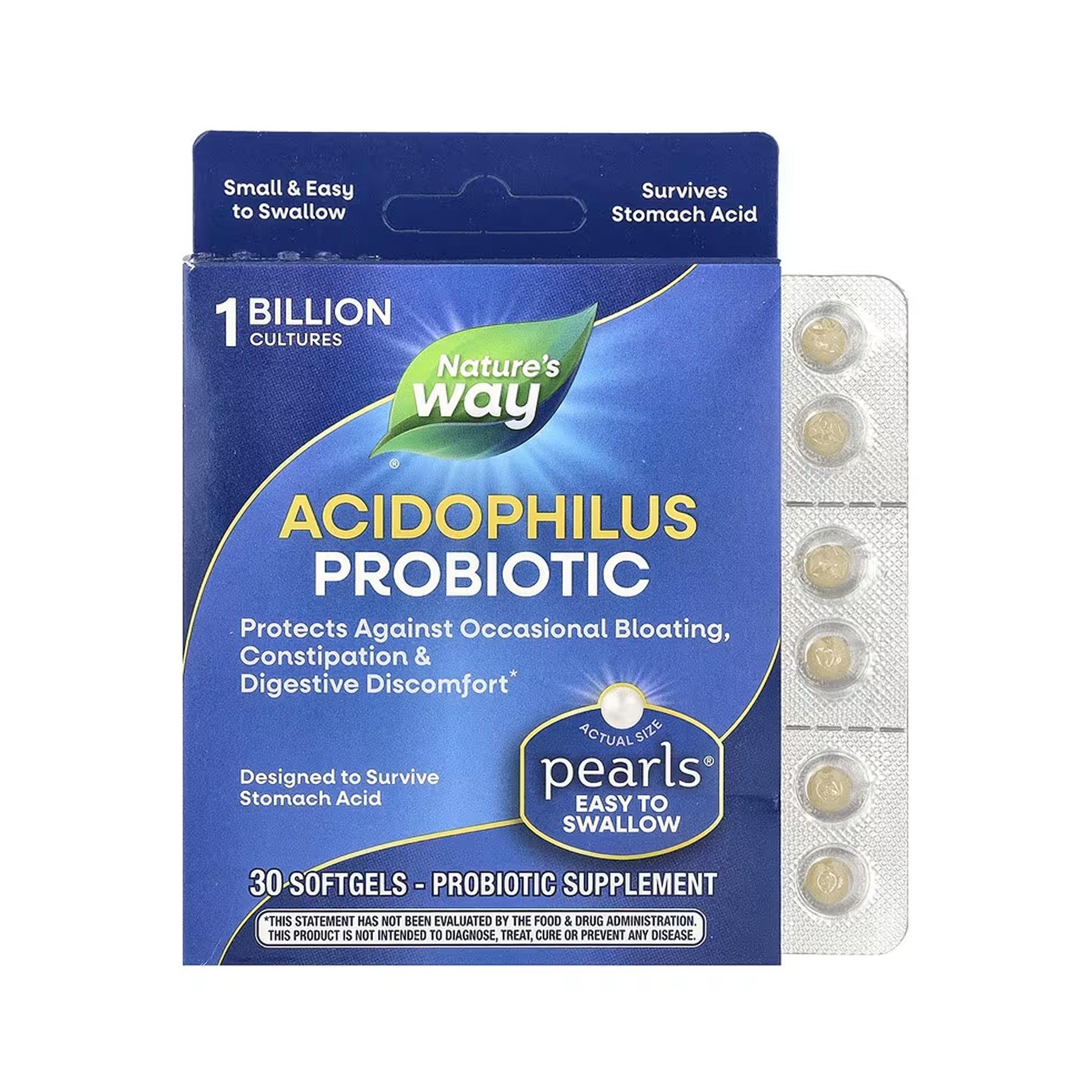 Пробиотик Nature's Way Acidophilus Probiotic 30 кап.