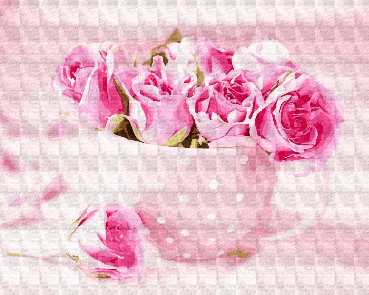 Картина по номерам Brushme Нежный букетик 40х50 см (BRM32212)