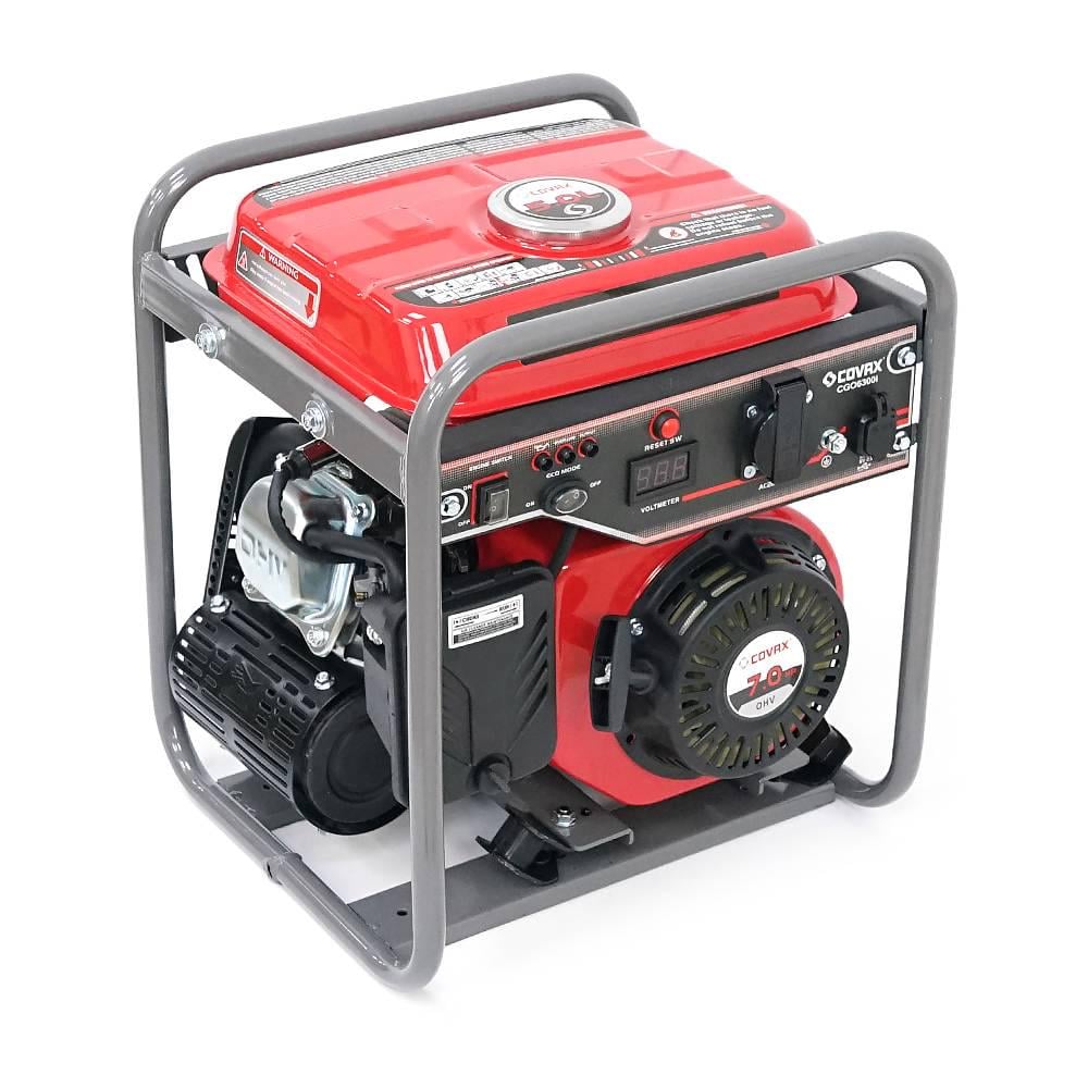 Генератор інверторний Covax CGO6300i 3,5kW однофазний 220V 50Hz 4-stroke бак 5L 375х340х430 мм 21 кг (39094)