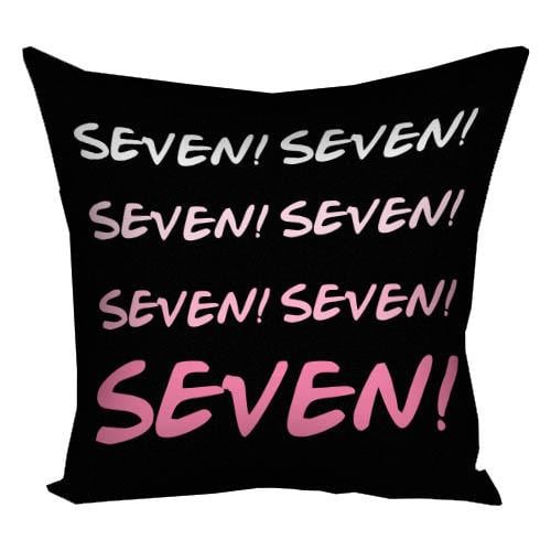 Декоративна подушка з принтом Seven 30x30 см (3P_DR007)