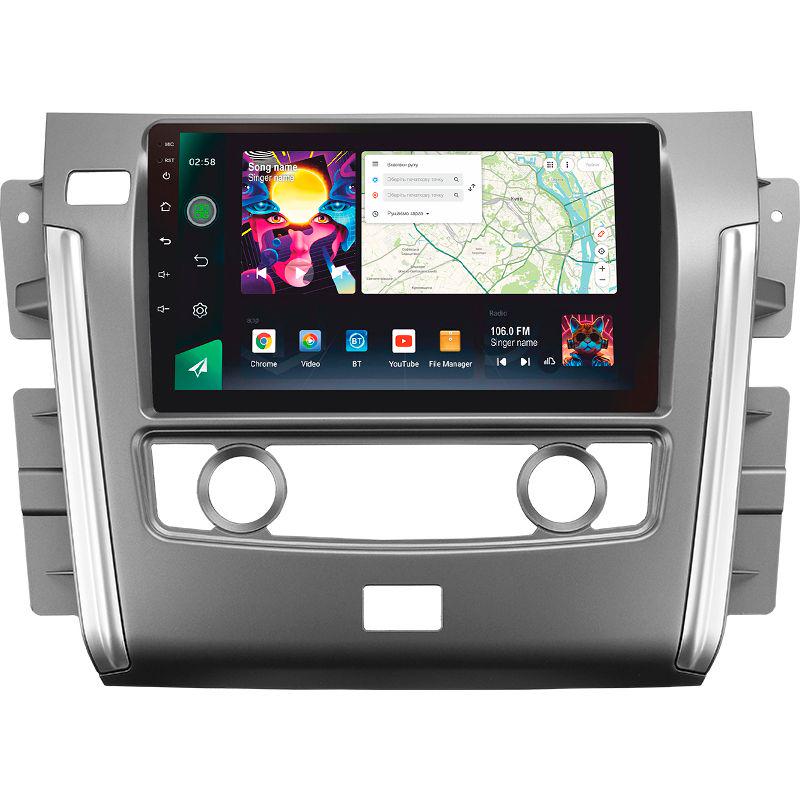 Магнитола штатная Sigma PRO 108128 2K 8/128 GB Nissan Patrol Y62 2010-2020 10" (AR-78866)