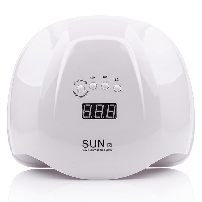 Лампа для манікюру SUN X UV/LED для полімеризації 54 W White