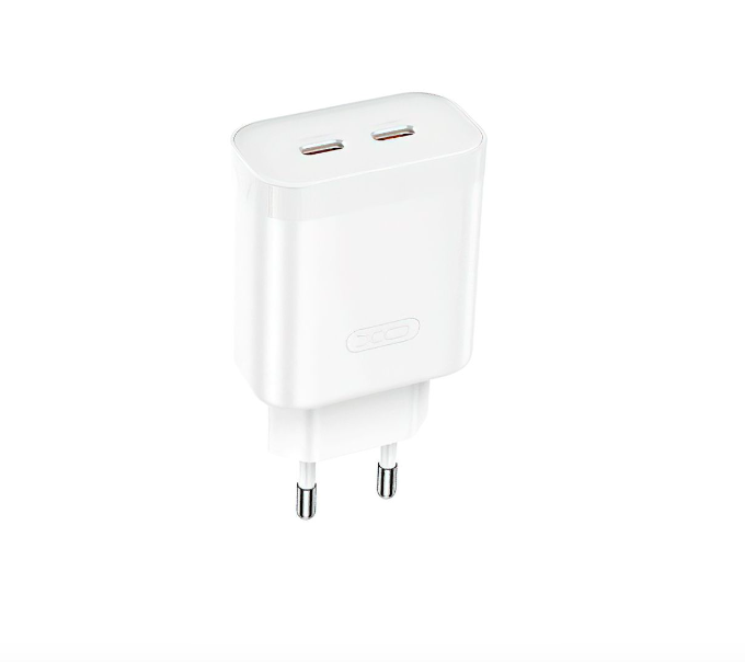 Мережевий зарядний пристрій Xo L105 2xPD/35W White Мережевий зарядний пристрій Xo L105 2xPD/35W White