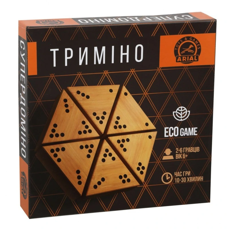 Настільна гра Arial "Триміно Супердоміно" 910138 (31914188)