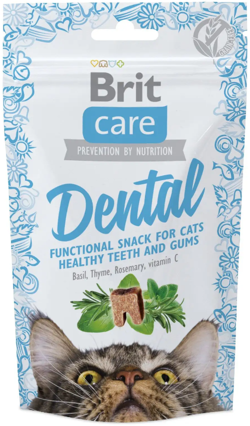 Лакомство для кошек Brit Care Functional Snack Dental c чисткой зубов 50 г (1789926049) Лакомство для кошек Brit Care Functional Snack Dental c чисткой зубов 50 г (1789926049)