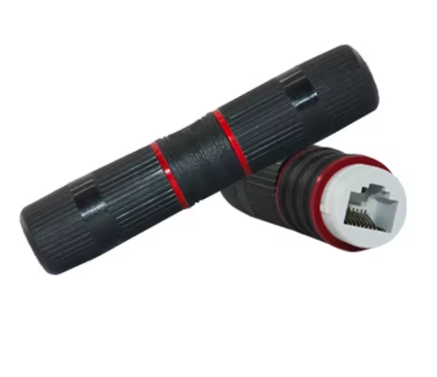 Конектор вуличний водонепронекний IP67 мама-мама CAT5e/CAT6 RJ45 Black (495806b2) - фото 2 Конектор вуличний водонепронекний IP67 мама-мама CAT5e/CAT6 RJ45 Black (495806b2) - фото 2