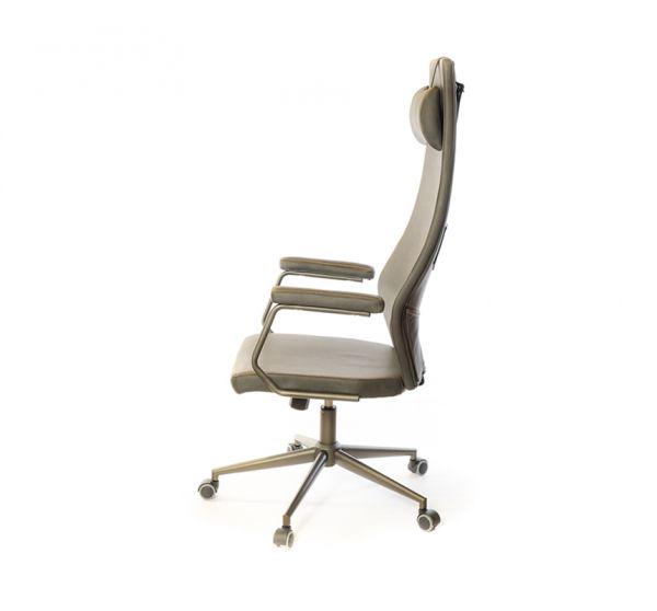 Кресло офисное АКЛАС Ронин CH TILT Серый (Wax PU 424) - фото 3 Кресло офисное АКЛАС Ронин CH TILT Серый (Wax PU 424) - фото 3