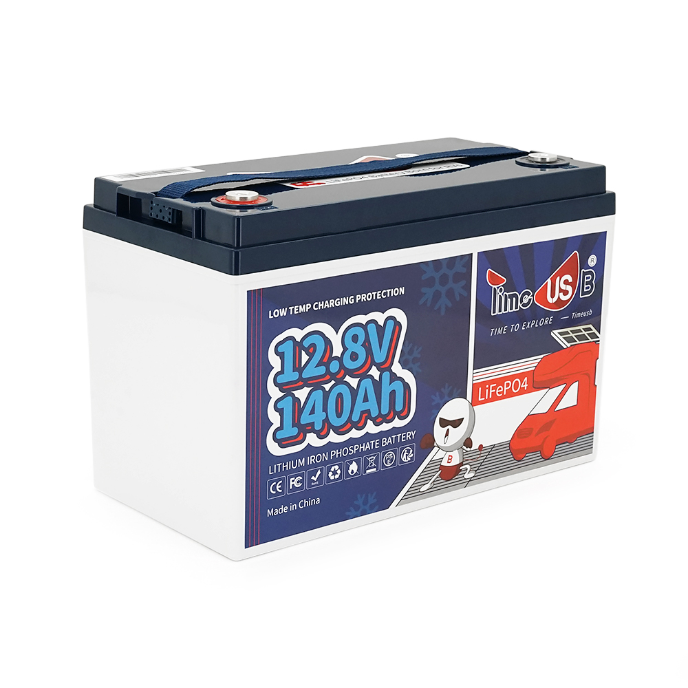 Аккумулятор Timeusb LiFePO4 12,8V 140 Ah 1792Wh BMS 50A для солнечных панелей (39224)
