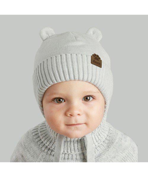 Шапка дитяча Elf Боббі р. 46 Світло-сірий (OK001281)