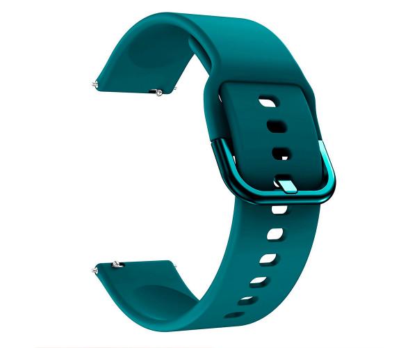Ремешок Silicone для смарт-часов Garmin Forerunner 570 42 мм 22 мм Нефритовый