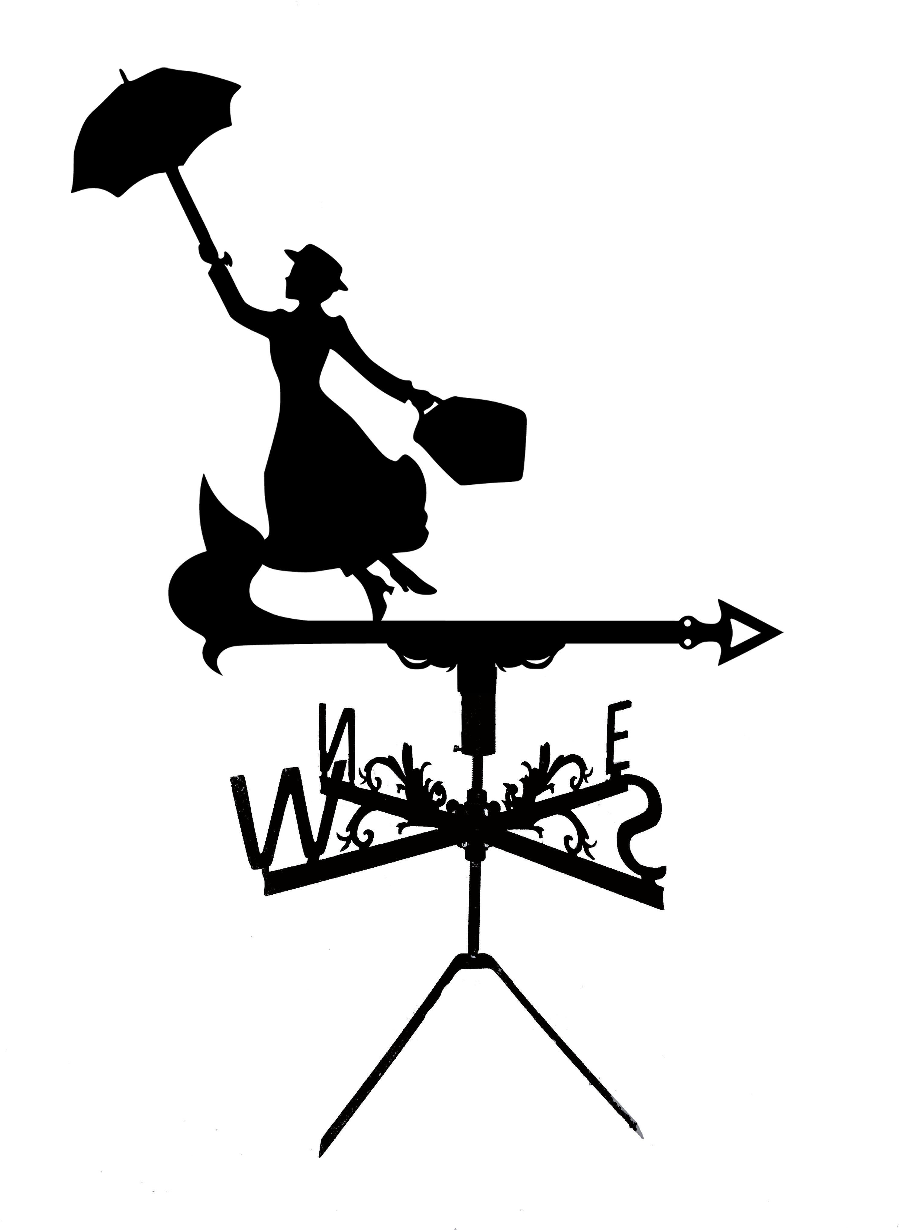 Флюгер на альтанку/колодязь Мері Попінс (27415093)