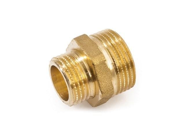 Ниппель редукционный General Fittings Н/Н 2" x 1" латунь (2600.03)