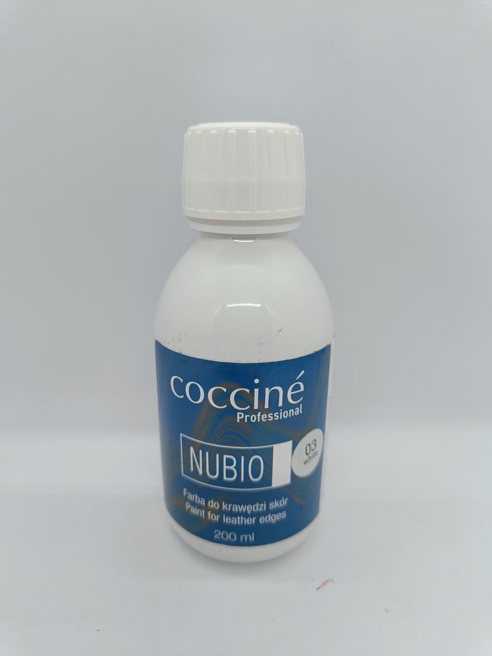 Краска для окрашивания краев кожи COCCINE Nubio 200 мл Белый 03 (1996497649)