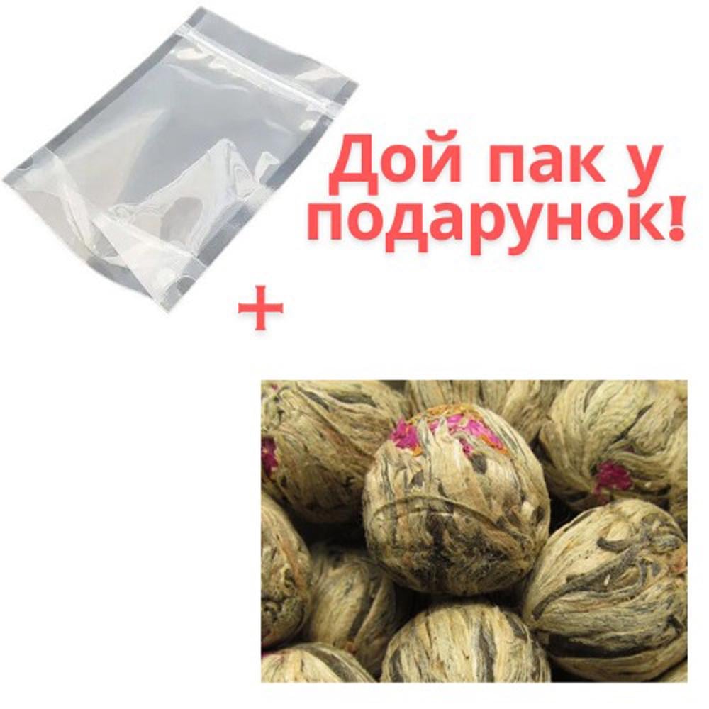 Чай білий зв'язаний елітний листовий Червона красуня 100 г - фото 3