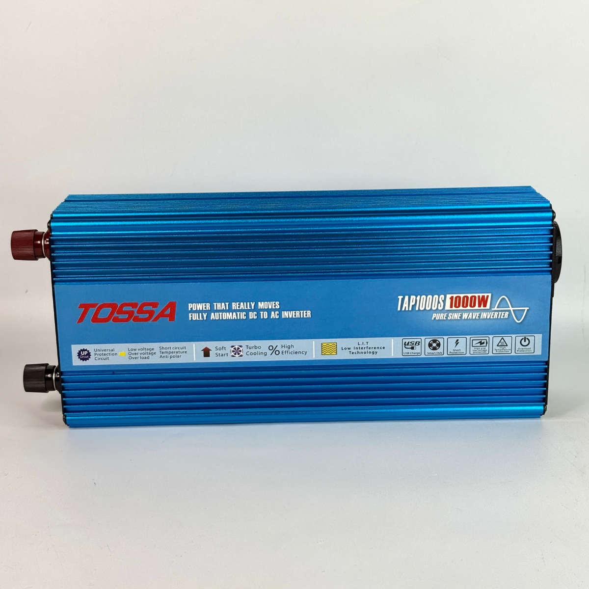 Преобразователь напряжения Tossa 12-220V 1000W (TAP1000S)