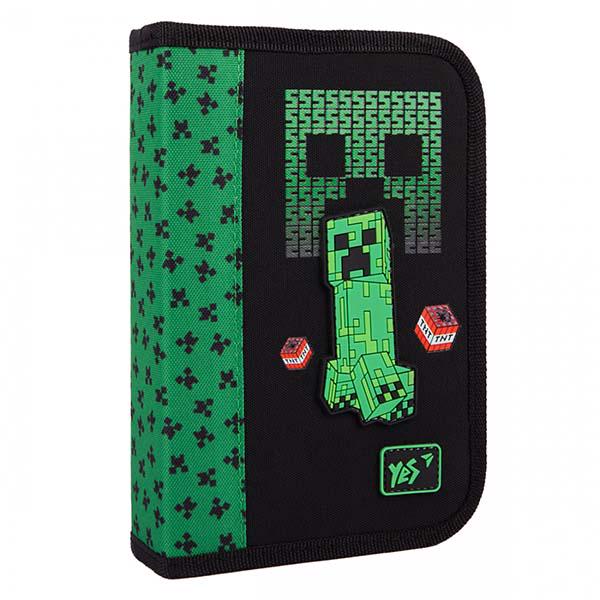 Пенал шкільний Minecraft Team твердий одинарний без клапана (ЦБ-00034420)