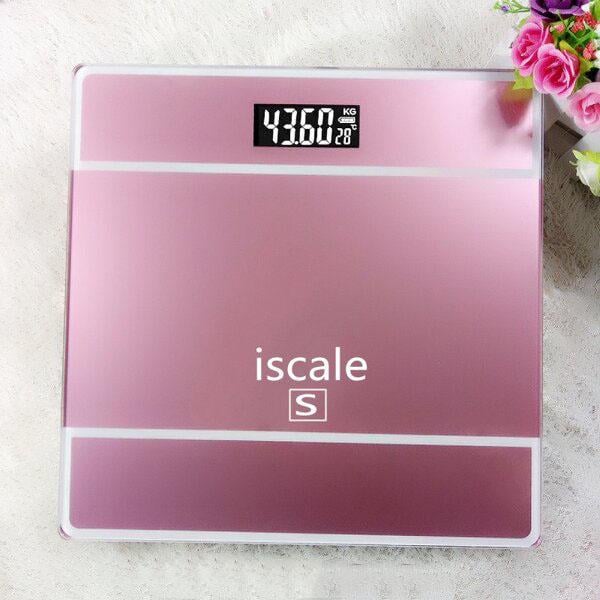 Весы напольные iScale 2017D 180 кг с температурой Розовый (213063) - фото 4 Весы напольные iScale 2017D 180 кг с температурой Розовый (213063) - фото 4