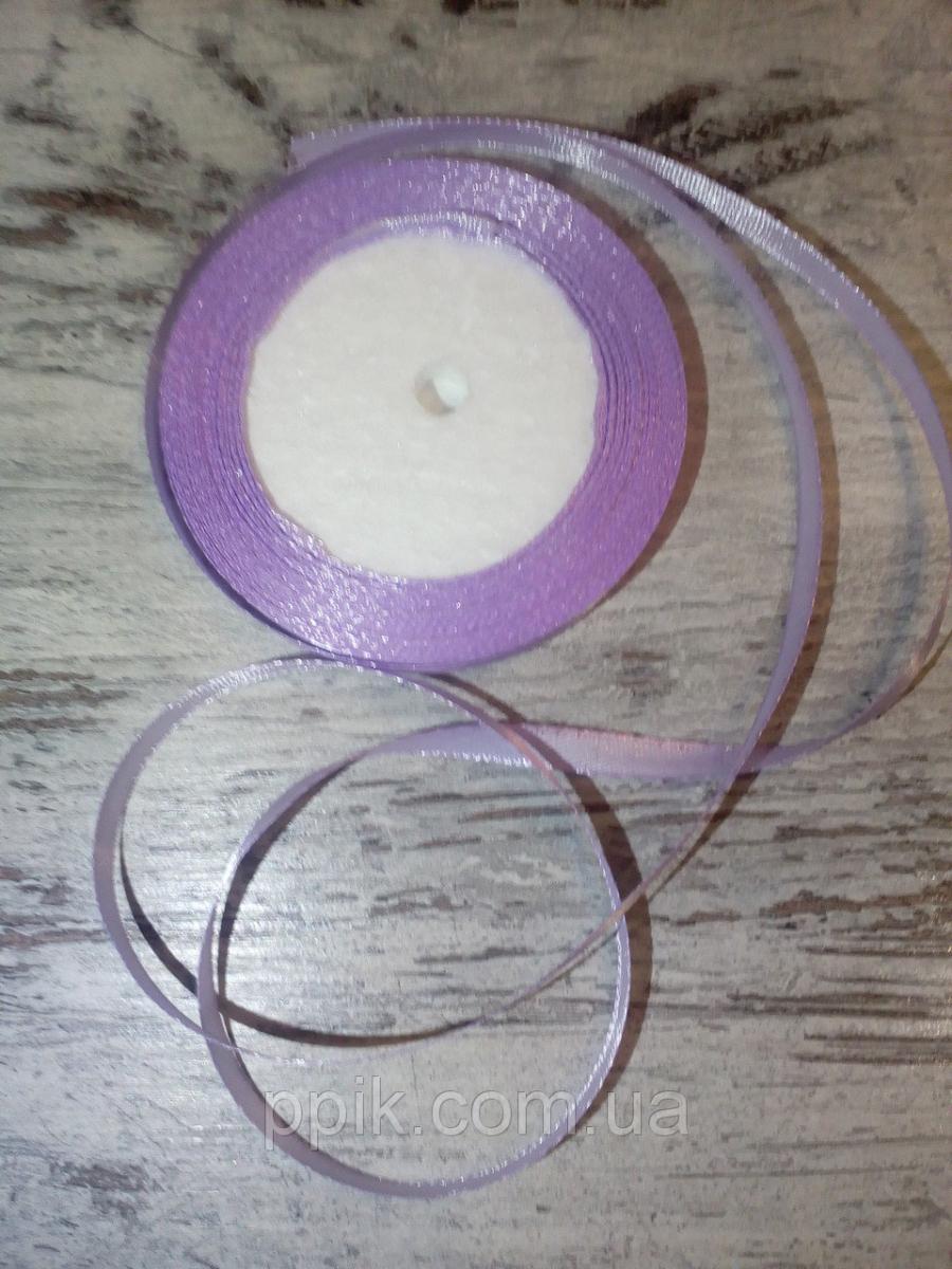 Лента для упаковки атласная 7 мм 23 м Лавандовый (1446) - фото 2 Лента для упаковки атласная 7 мм 23 м Лавандовый (1446) - фото 2