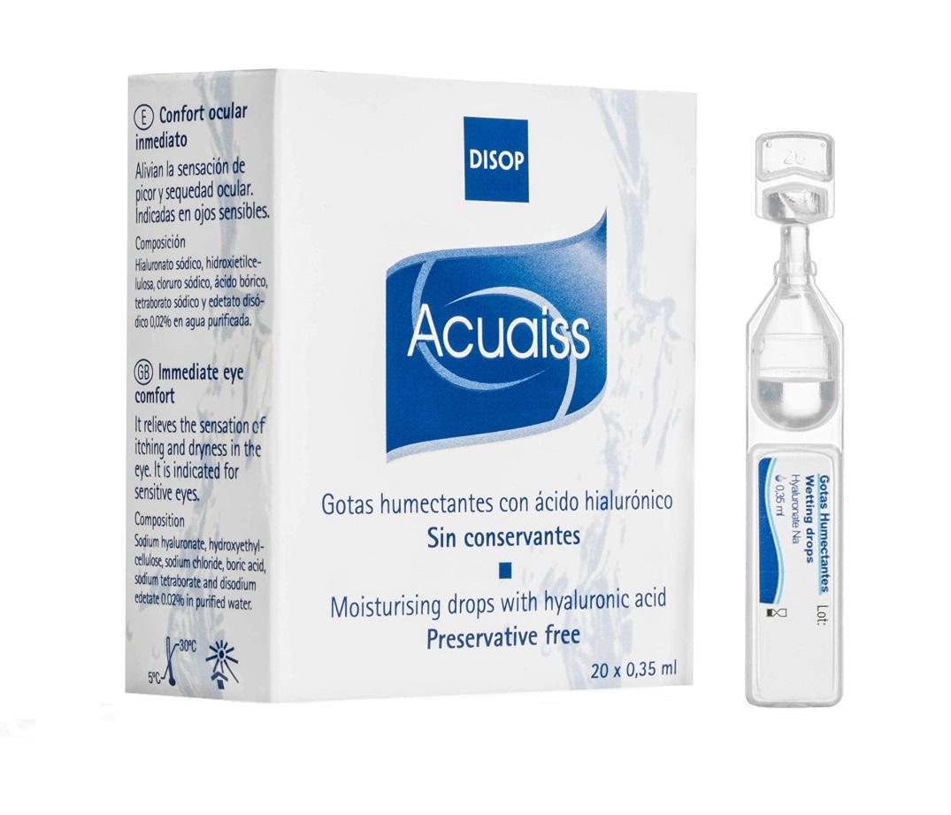 Краплі Acuaiss Drops Monodoses з гіауронатом 20х0,35 мл - фото 1