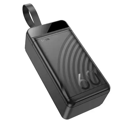 Павербанк Hoco J123C Element PD20W+QC3.0 22,5W 60000 mAh Чорний (27489744)