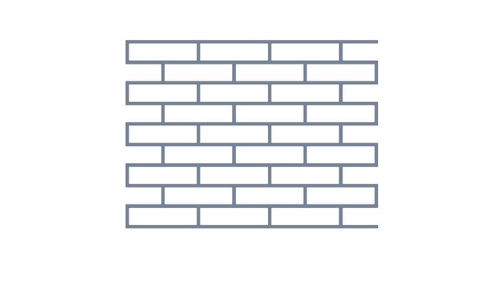 Трафарет пластиковий кирпич rrelief-decor SB250 920х685х3 мм