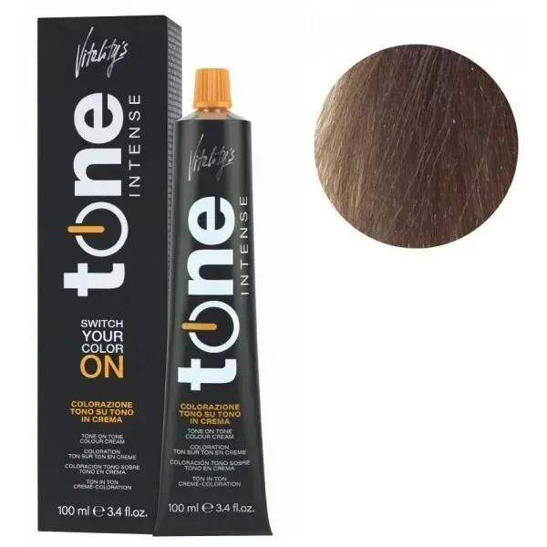Крем-краска для волос тонирующая безамиачная Tone Intense Vitality's 7/21 Пепелисто-бежевый блондин 100 мл Крем-краска для волос тонирующая безамиачная Tone Intense Vitality's 7/21 Пепелисто-бежевый блондин 100 мл