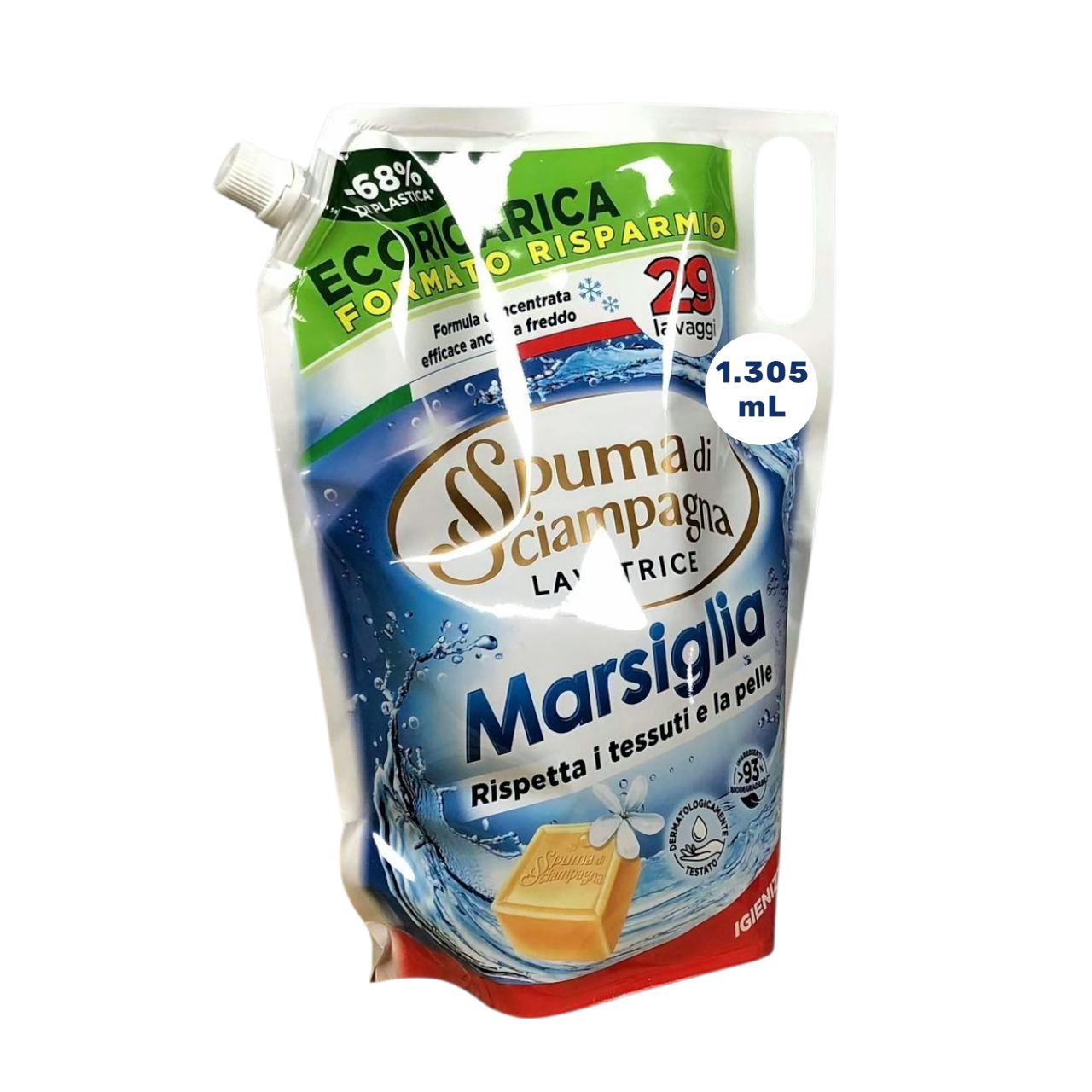 Гель концентрат для белого и цветного Spuma Di Sciampagna Marsiglia 29 стирок 1,305 л (0015423)