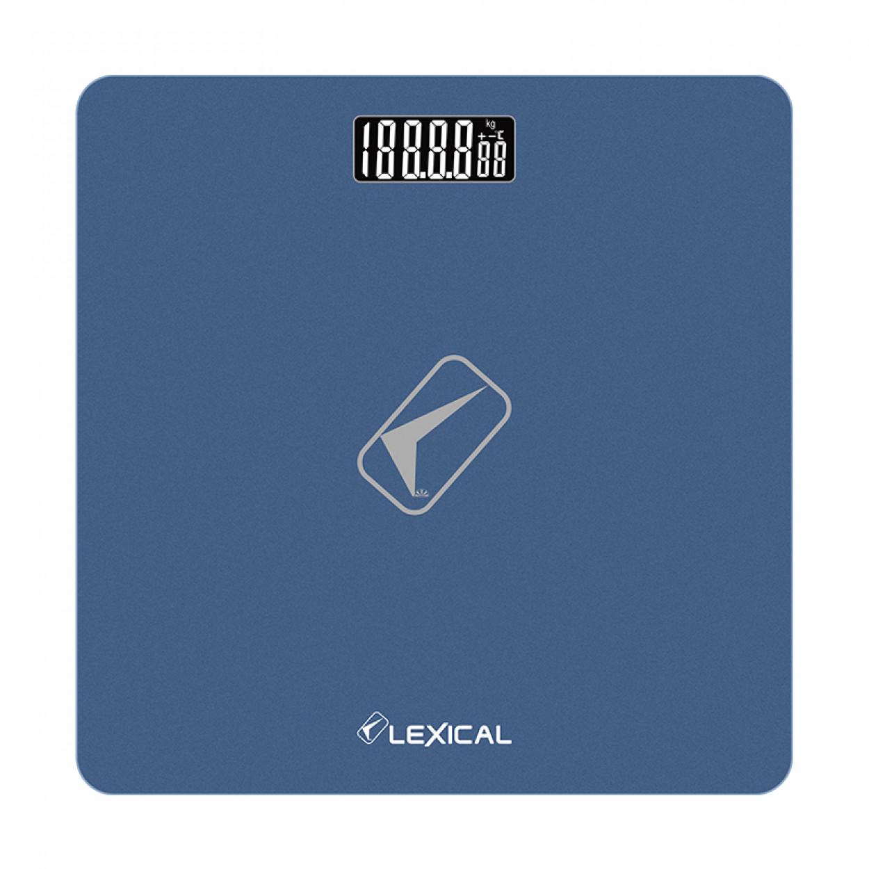 Весы электронные Lexical LBS-4353 до 180 кг. Синий (29548984)