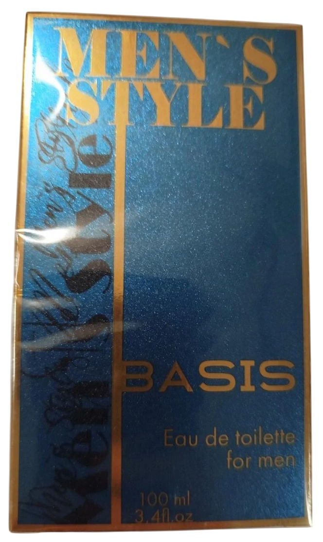 Туалетна вода для чоловіків Аромат Men`s style BASIS 100 мл (2734190154)